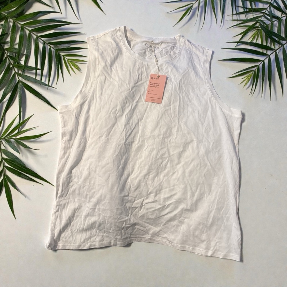Quince Cotton Modal Muscle Tank XL